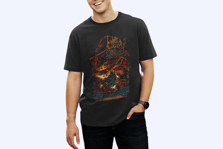 Fire and Flames Banner Mobile